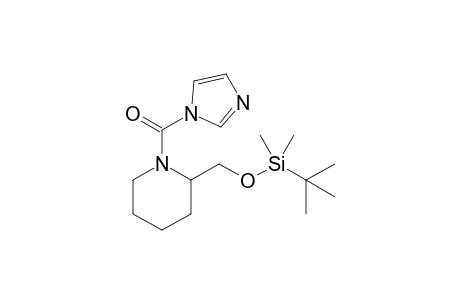 [2-(tert-Butyldimethylsilyloxymethyl)piperidin-1-yl]imidazol-1-ylmethanone