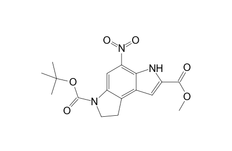 Methyl 3-(tert-Butyloxycarbonyl)-5-nitro-1,2-dihydro-3H-pyrrolo[3,2-e]indole-7-caboxylate