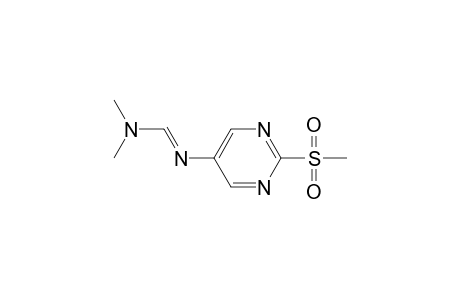 2-Methylsulfonyl-5-dimethylaminomethyleneaiminopyrimidine