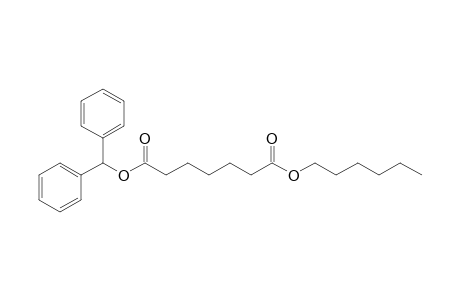 Pimelic acid, diphenylmethyl hexyl ester
