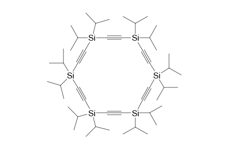 Hexa(1-(diisopropylsilylethyne)