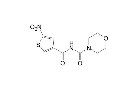 N-(5-nitro-3-thenoyl)-4-morpholinecarboxamide
