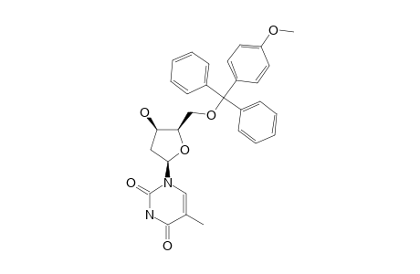 (2R,4R,5R)-1-[5-[BIS-(4-METHOXYPHENYL)-PHENYLMETHOXYMETHYLMETHYL]-4-HYDROXYTETRAHYDROFURAN-2-YL]-5-METHYL-1H-PYRIMIDINE-2,4-DIONE
