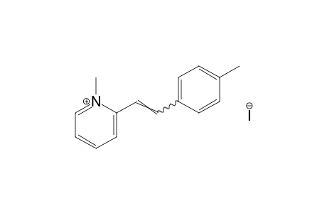 1-methyl-2-(p-methylstyryl)pyridinium iodide