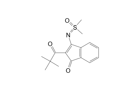 3-[[keto(dimethyl)persulfuranylidene]amino]-2-pivaloyl-inden-1-one