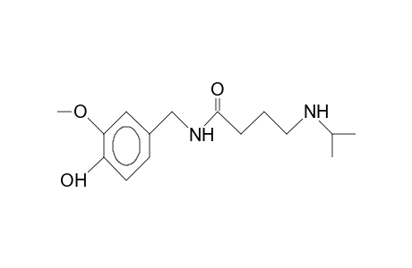 N-(4-Hydroxy-3-methoxy-benzyl)-4-isopropylamino-butyramide