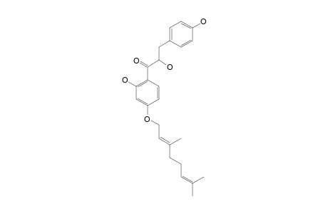 ALPHA,4,2'-TRIHYDROXY-4'-O-GERANYLDIHYDROCHALCONE