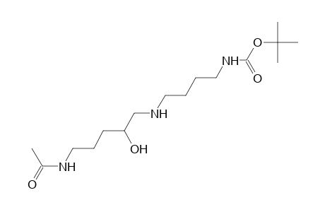 [4-(5-Acetylamino-2-hydroxy-pentylamino)-butyl]-carbamic acid tert-butyl ester