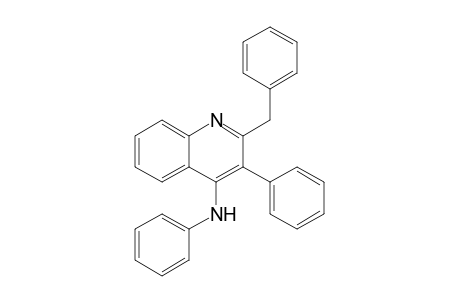 4-Quinolinamine, N,3-diphenyl-2-(phenylmethyl)-