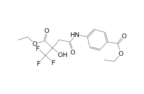 ethyl 4-{[3-(ethoxycarbonyl)-4,4,4-trifluoro-3-hydroxybutanoyl]amino}benzoate