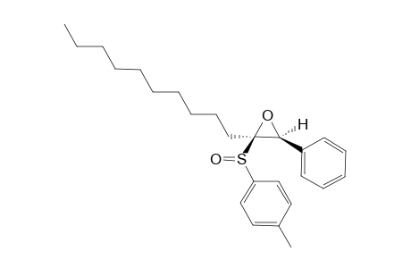 (Z)-1,2-Epoxy-1-phenyl-2-(p-tolylsulfinyl)dodecane