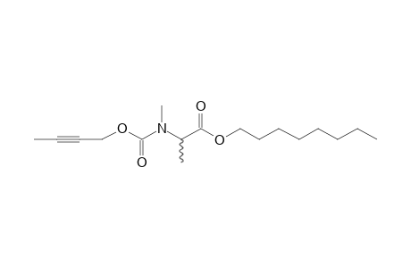 dl-Alanine, N-methyl-N-(byt-2-yn-1-yloxycarbonyl)-, octyl ester