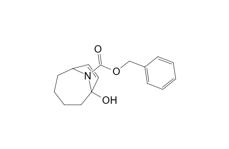 N-(Benzyloxycarbonyl)-1-hydroxy-9-azabicyclo[4.2.1]non-7-ene