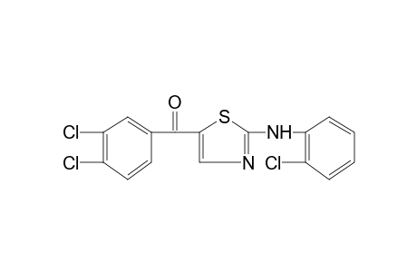2-(o-CHLOROANILINO)-5-THIAZOLYL 3,4-DICHLOROPHENYL KETONE