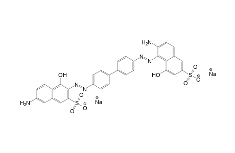 2-Naphthalenesulfonic acid, 7-amino-3-[[4'-[(2-amino-8-hydroxy-6-sulfo-1-naphthalenyl)azo][1,1'-biphenyl]-4-yl]azo]4-hydroxy-, disodium salt