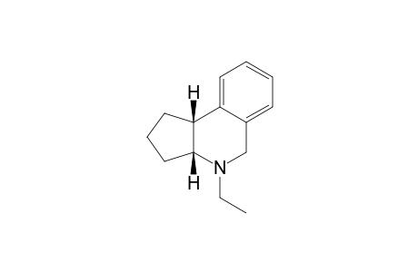 cis-N-Ethyl-4-aza-2,3,3a,4,5,9b-hexahydrobenz[e]indene