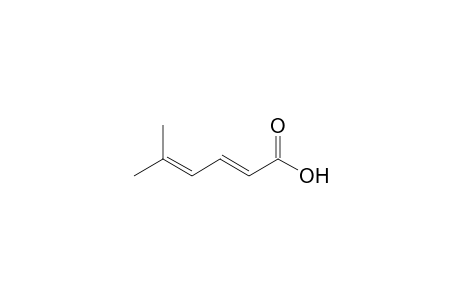 (2E)-5-Methylhexa-2,4-dienoic acid