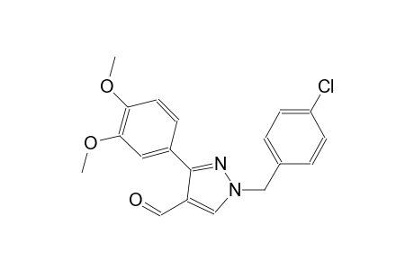 1-(4-chlorobenzyl)-3-(3,4-dimethoxyphenyl)-1H-pyrazole-4-carbaldehyde