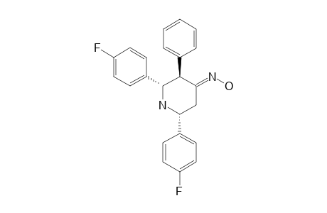2,6-DI-(4-FLUOROPHENYL)-3-PHENYL-PIPERIDIN-4-ONE-OXIME