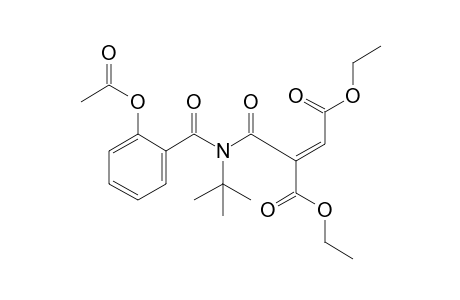 Diethyl (E)-2-{[[2-(acetyloxy)benzoyl](tert-butyl)amino]carbonyl}-2-butenedioate