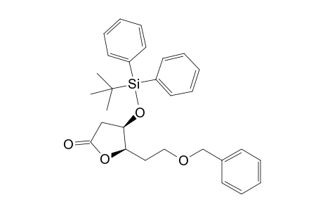 (4R,5R)-4-[tert-butyl(diphenyl)silyl]oxy-5-(2-phenylmethoxyethyl)-2-oxolanone
