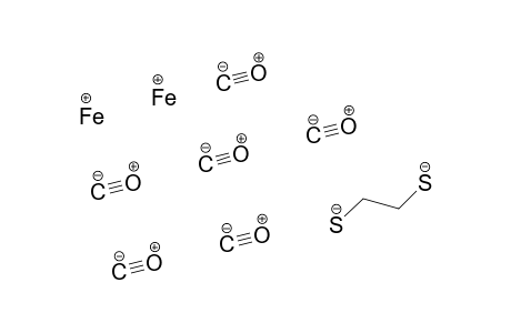 Iron, hexacarbonyl[.mu.-[1,2-ethanedithiolato(2-)-S,S':S,S']]di-, (Fe-Fe)