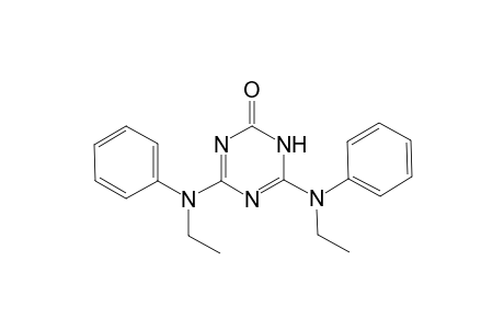 1,3,5-Triazin-2(1H)-one, 4,6-bis(ethylphenylamino)-