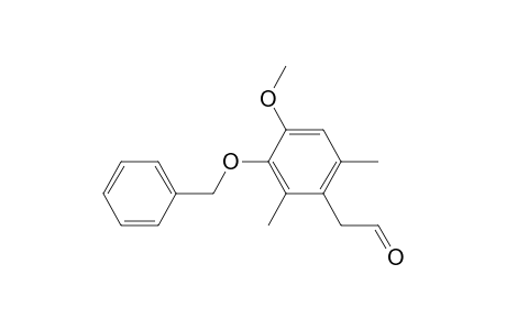 Benzeneacetaldehyde, 4-methoxy-2,6-dimethyl-3-(phenylmethoxy)-