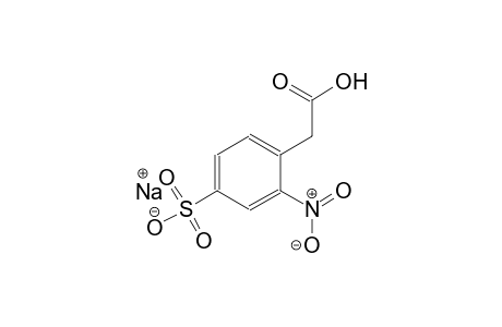 sodium 4-(carboxymethyl)-3-nitrobenzenesulfonate
