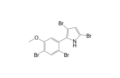 3,5-Dibromo-2-(2',4'-dibromo-5-methoxyphenyl)-1H-pyrrol