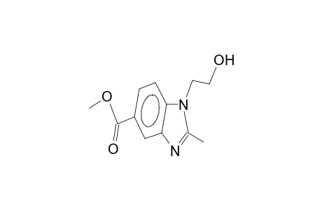 Methyl 1-(2-hydroxyethyl)-2-methyl-1H-benzimidazole-5-carboxylate