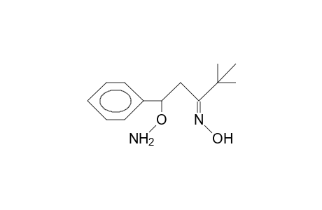 1-Aminoxy-1-phenyl-4,4-dimethyl-3-pentanone oxime