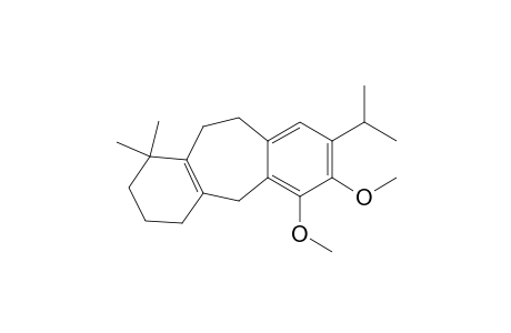 1H-Dibenzo[a,d]cycloheptene, 2,3,4,5,10,11-hexahydro-6,7-dimethoxy-1,1-dimethyl-8-(1-methylethyl)-