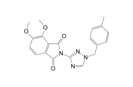 4,5-dimethoxy-2-[1-(4-methylbenzyl)-1H-1,2,4-triazol-3-yl]-1H-isoindole-1,3(2H)-dione