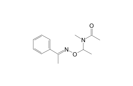 (E)-O-1-(N-Methyl-N-acetamino-1-yl)ethylacetophenone oxime