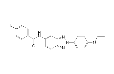 benzamide, N-[2-(4-ethoxyphenyl)-2H-1,2,3-benzotriazol-5-yl]-4-iodo-