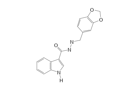 INDOLE-3-CARBOXYLIC ACID, 2-PIPERONYLHYDRAZIDE