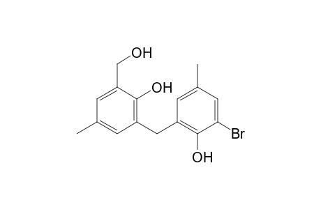 3-(3-bromo-5-methylsalicyl)-2-hydroxy-5-methylbenzyl alcohol