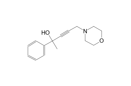 5-(4-morpholinyl)-2-phenyl-3-pentyn-2-ol