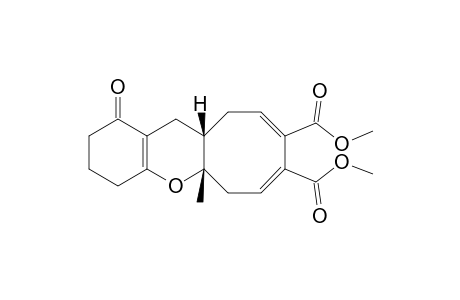 (7E,9E)-(5aS,11aS)-5a-Methyl-1-oxo-2,3,4,5a,6,11,11a,12-octahydro-1H-5-oxa-cycloocta[b]naphthalene-8,9-dicarboxylic acid dimethyl ester