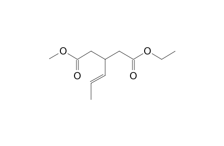 1-Ethyl 5-Methyl (E)-3-(Prop-1-enyl)pentanedioate