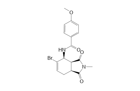 N-(5'-Bromo-2'-methyl-1',3'-dioxo-2',3',3'a,4',7',7'a-hexahydro-1H-isoindol-4'-yl]-4-methoxybenzamide