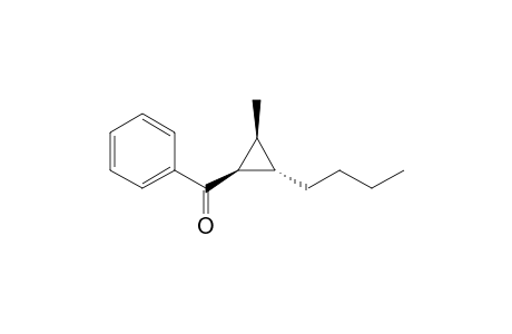 (1S,2S,3S)-(2-Butyl-3-methylcyclopropyl)phenylmethanone