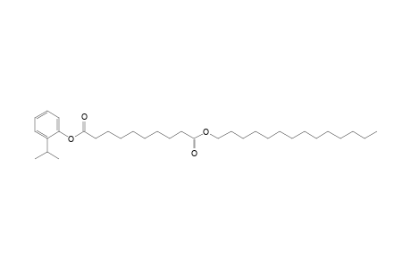 Sebacic acid, 2-isopropylphenyl tetradecyl ester