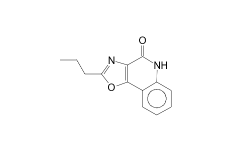 2-Propyl[1,3]oxazolo[4,5-c]quinolin-4(5H)-one