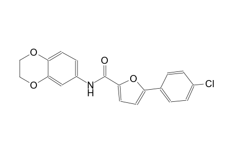 2-furancarboxamide, 5-(4-chlorophenyl)-N-(2,3-dihydro-1,4-benzodioxin-6-yl)-