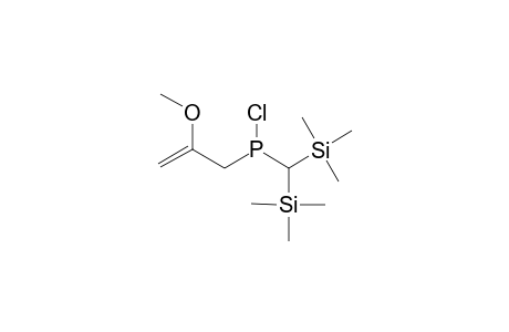 bis{(Trimethylsilyl)methyl]chloro(2'-methoxyprop-2'-enyl]phosphane