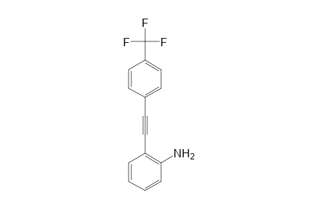 2-([4-{Trifluoromethyl}phenyl]ethynyl)aniline
