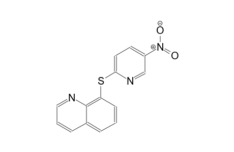8-[(5-nitro-2-pyridinyl)sulfanyl]quinoline