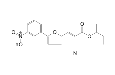 2-propenoic acid, 2-cyano-3-[5-(3-nitrophenyl)-2-furanyl]-, 1-methylpropyl ester, (2E)-